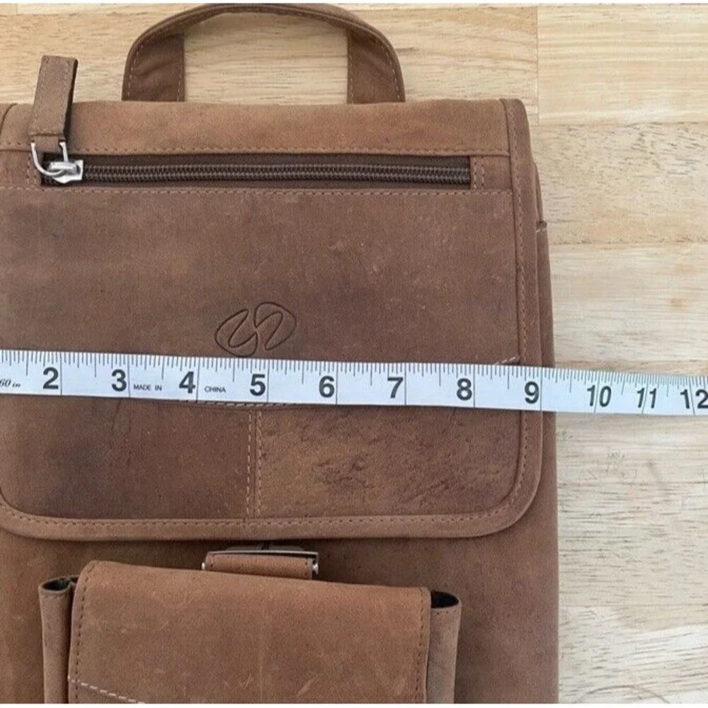 SANTORO Michael Designs The Flight Jacket iPad Mac Case Brown Leather NO STRAPS